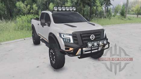 Nissan Titan Warrior concept 2016 para Spin Tires