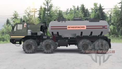 KrAZ-7E-6316 Sibéria para Spin Tires