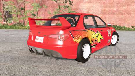 Hirochi Sunburst Lightning McQueen para BeamNG Drive