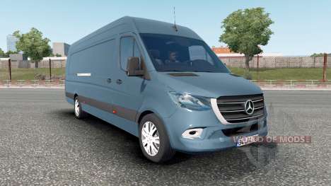 Mercedes-Benz Sprinter VS30 Van 316 CDI 2019 para Euro Truck Simulator 2