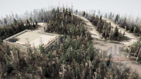 Surdos pântanos v1.1 para Spintires MudRunner