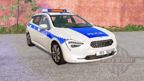 Cherrier FCV Polish Police para BeamNG Drive