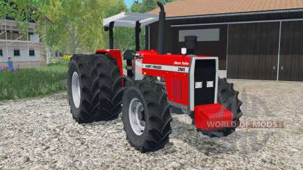 Massey Ferguson 2680 Sincro Turbꝍ para Farming Simulator 2015