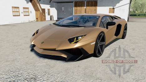 Lamborghini Aventador LP 750-4 SV (LB834) 2015 para Farming Simulator 2017