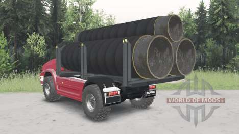 Não-tripulados caminhão Scania para Spin Tires