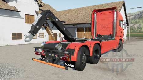 Scania R-series hooklift para Farming Simulator 2017