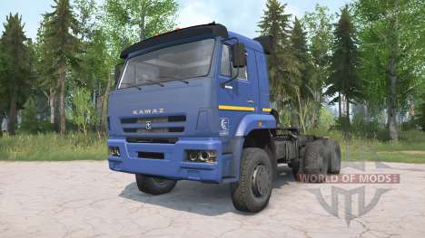 KamAZ-6522 para Spintires MudRunner