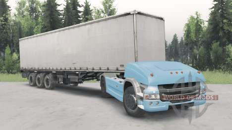 Não-tripulados caminhão Scania 4x4 v2.1 para Spin Tires