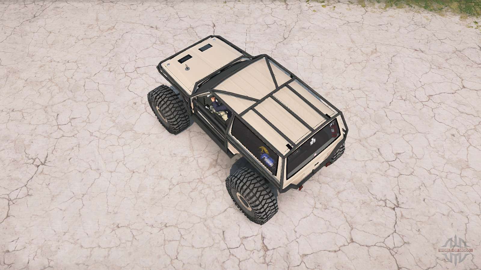 Jeep Cherokee 2door (XJ) crawler para MudRunner