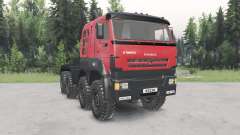 KamAZ-6522৪ para Spin Tires