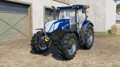 A New Holland T6.125〡T6.155〡T6.175 Poder Azul para Farming Simulator 2017