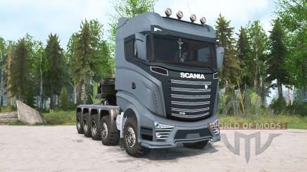 Scania R1000 10x10 para MudRunner