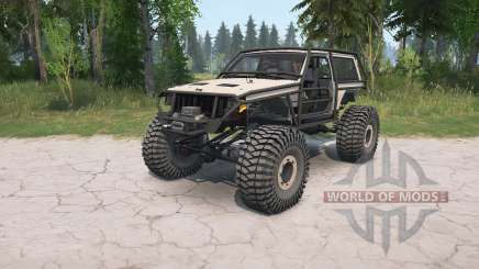 Jeep Cherokee 2-door (XJ) crawler para MudRunner
