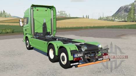 Scania R360〡R480〡R560〡R730 hooklift para Farming Simulator 2017