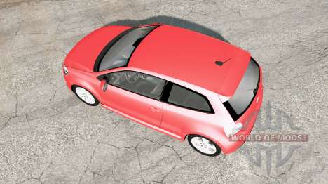 Volkswagen Polo GTI 3-door (Typ 6R) 2010 v1.02 para BeamNG Drive