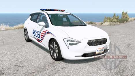 Cherrier FCV Belasco City Police v1.2.2 para BeamNG Drive