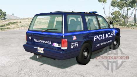 Gavril Roamer Belasco Police v1.2 para BeamNG Drive