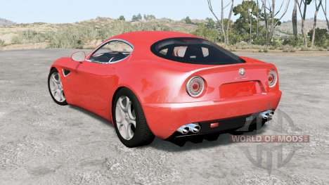 Alfa Romeo 8C Competizione para BeamNG Drive