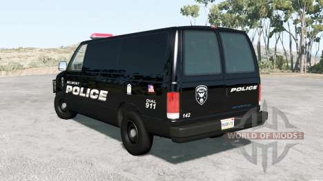 Gavril H-Series Belmont Police v1.1 para BeamNG Drive