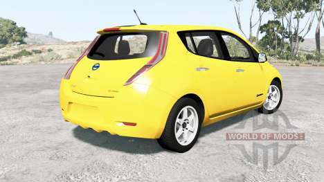 Nissan Leaf 2014 v1.1 para BeamNG Drive