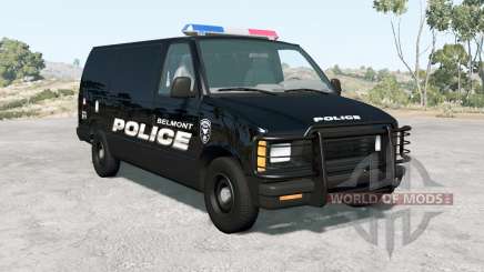 Gavril H-Series Belmont Police v1.1 para BeamNG Drive