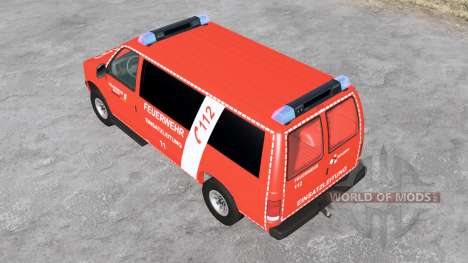 Gavril H-Series German Emergency para BeamNG Drive