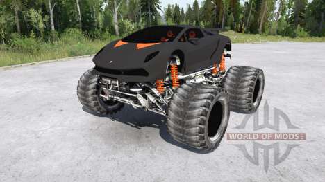 Lamborghini Sesto Elemento Monster Truck para Spintires MudRunner