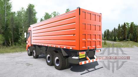 FAW Jiefang J6P 8x8 Dump Truck para Spintires MudRunner