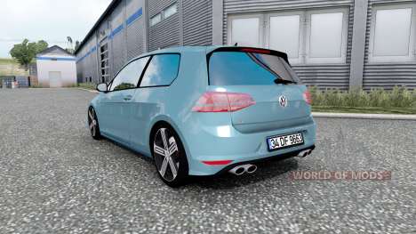 Volkswagen Golf R-Line (Typ 5G) 2013 para Euro Truck Simulator 2