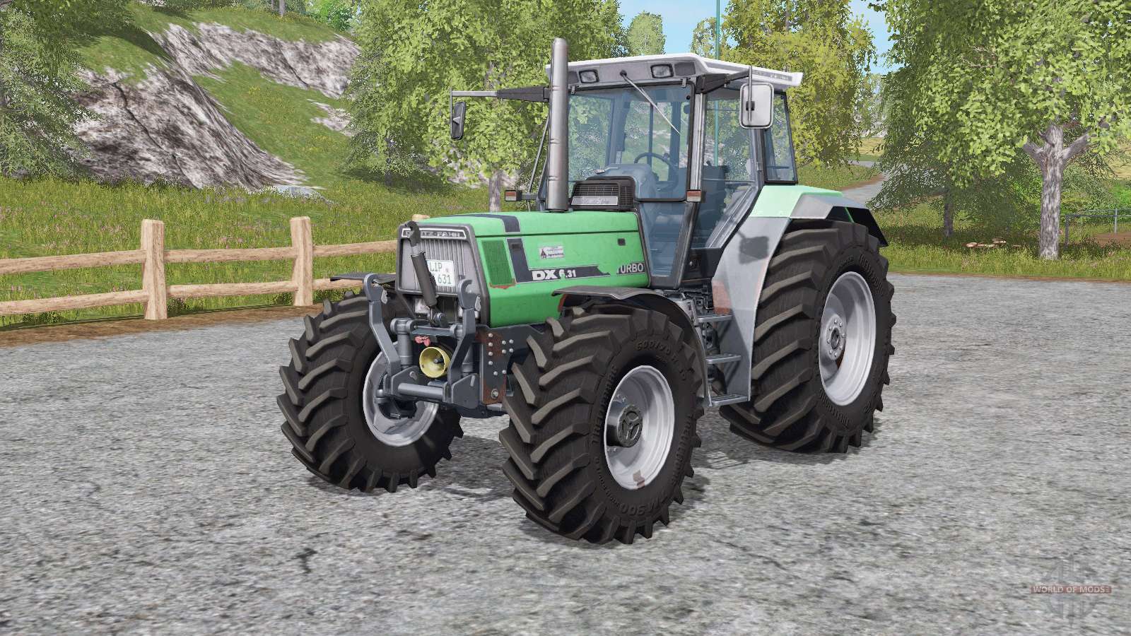 Deutz Fahr Agrostar 6ろ1 Para Farming Simulator 2017 6306