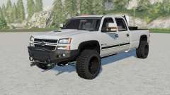 Chevrolet Silverado 2500 HD Crew Caᵬ para Farming Simulator 2017