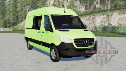 Mercedes-Benz Sprinter 319 CDI Painel Van 201୨ para Farming Simulator 2017