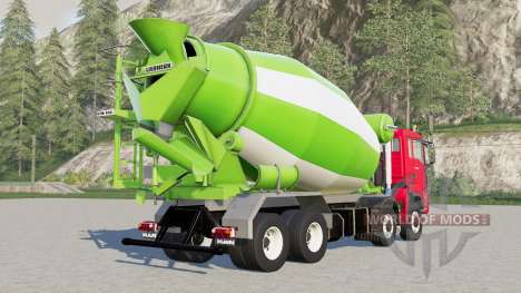 MAN TGS concrete mixer para Farming Simulator 2017