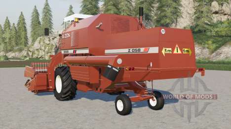 Bizon Rekord Z058 para Farming Simulator 2017