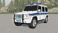 Polícia Mercedes-Benz G 55 AMG (W463) para Farming Simulator 2017
