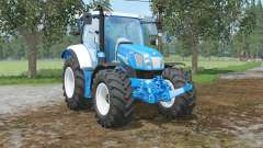 New Holland T6.160 colored in ford colors para Farming Simulator 2015
