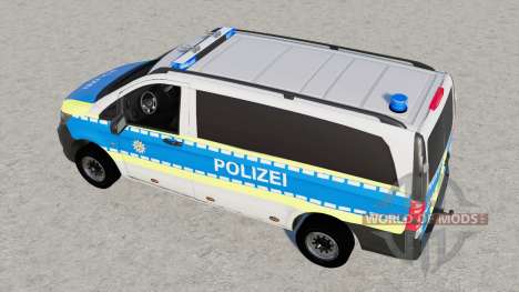 Mercedes-Benz Vito Kastenwagen (W447) Polizei para Farming Simulator 2017