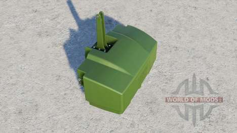 Fendt weight 5000 kg. para Farming Simulator 2017