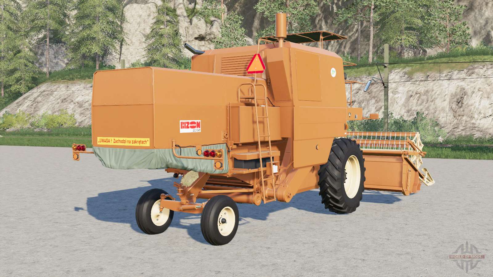 Bizon Supꬴr Z056 Para Farming Simulator 2017 2215