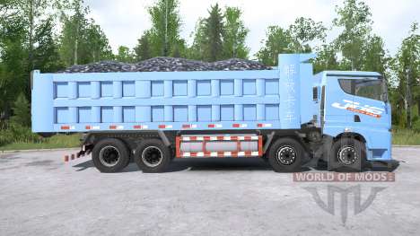 FAW Jiefang JH6 8x8 Dump Truck para Spintires MudRunner