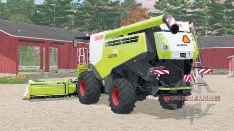 Claas Lexion 780 rastreado〡 rodas para Farming Simulator 2015