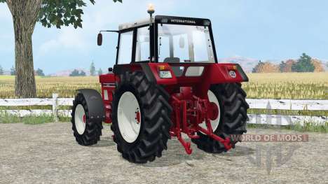 International 1455 A added wheels para Farming Simulator 2015