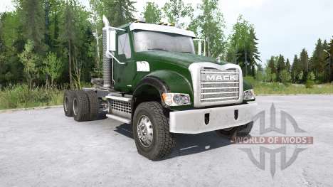 Mack Granite 6x4 Tractor para Spintires MudRunner