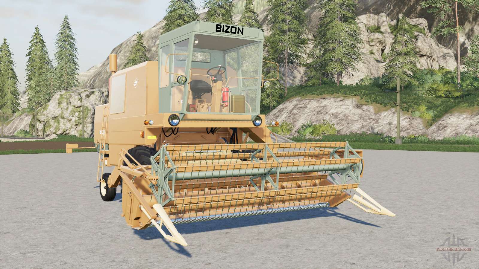 Bizon Supⱸr Z056 Para Farming Simulator 2017 1550