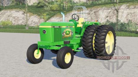 John Deere 4440 row-crop tractor para Farming Simulator 2017