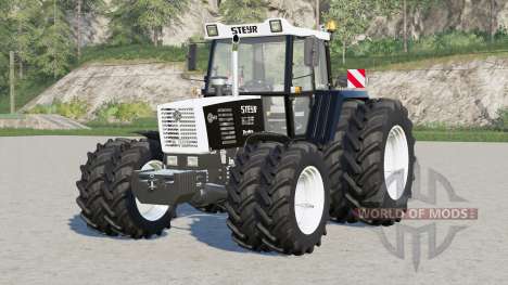 Steyr 8100 Turbo〡diferente tamanhos de pneus para Farming Simulator 2017