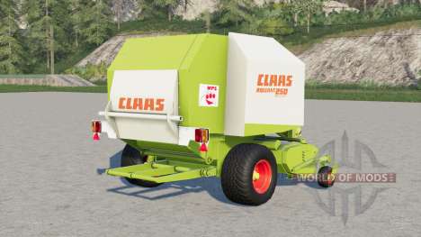 Claas Rollant 250 RotoCut〡rond baler para Farming Simulator 2017