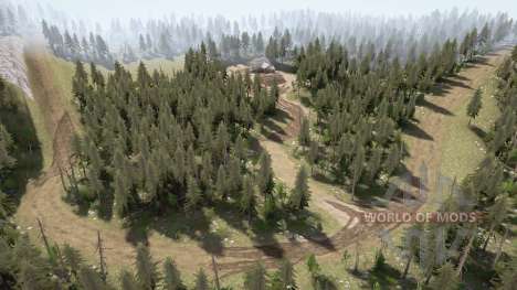 Fields and forest para Spintires MudRunner