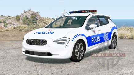 Cherrier FCV Turkish Police v1.2 para BeamNG Drive