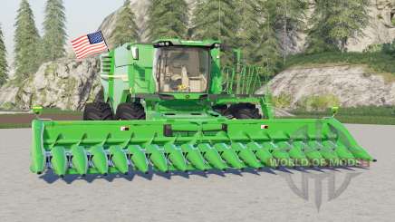 John Deere X9 1000〡a bandeira americana adicionada para Farming Simulator 2017